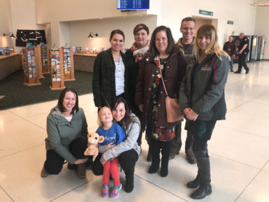Billings-girl-surprised-at-airport-make-a-wish-montana